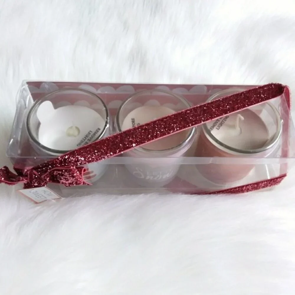 How Sweet Scented Candle Set Glass Votive